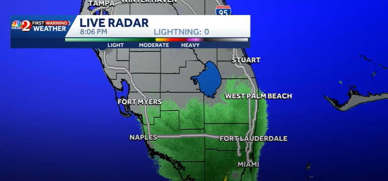 Busy radar with clear skies in Florida? What's happening? — WESH 2 Orlando, Altamonte Springs Community news