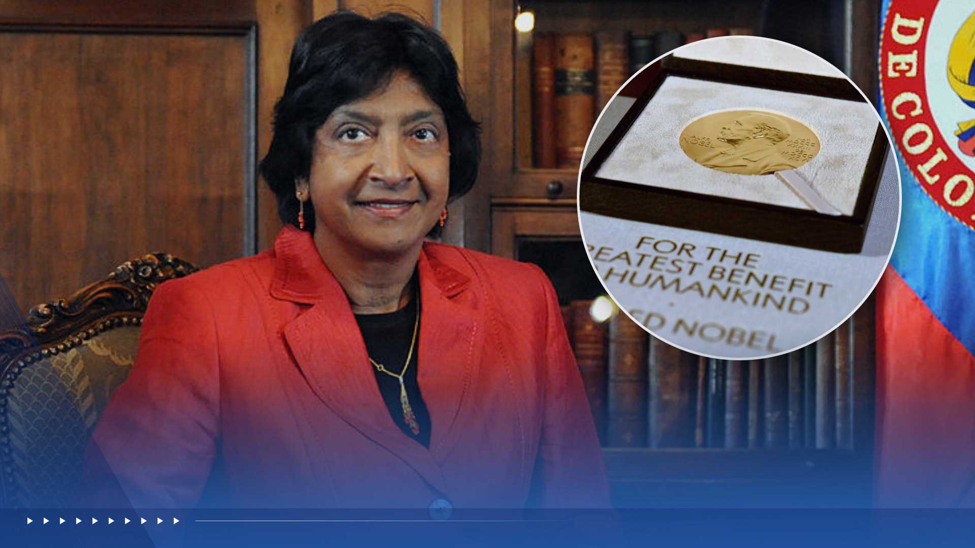 Navanethem 'Navi' Pillay wins the Nobel Peace Prize for work on international law — WESH 2 Orlando, Altamonte Springs Community news