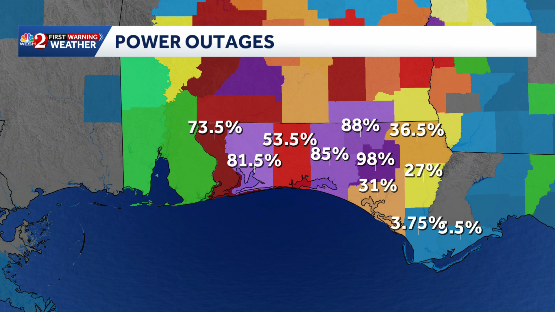 Florida power outage map | Tracking post-tropical cyclone Isaias — WESH 2 Orlando, Altamonte Springs Community news