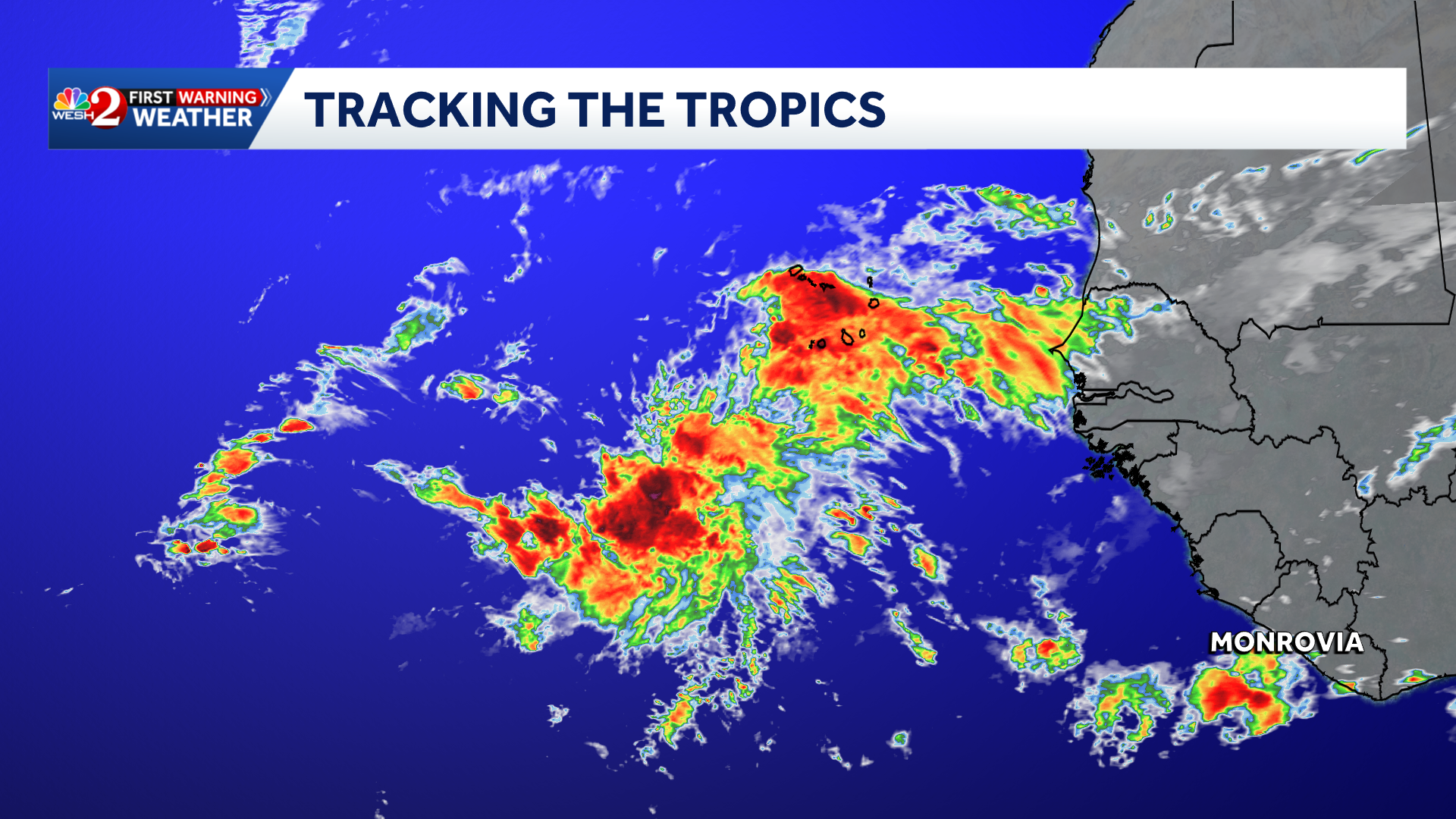 New Atlantic tropical disturbance emerges days after Hurricane Isaias’ Gulf landfall — WESH 2 Orlando