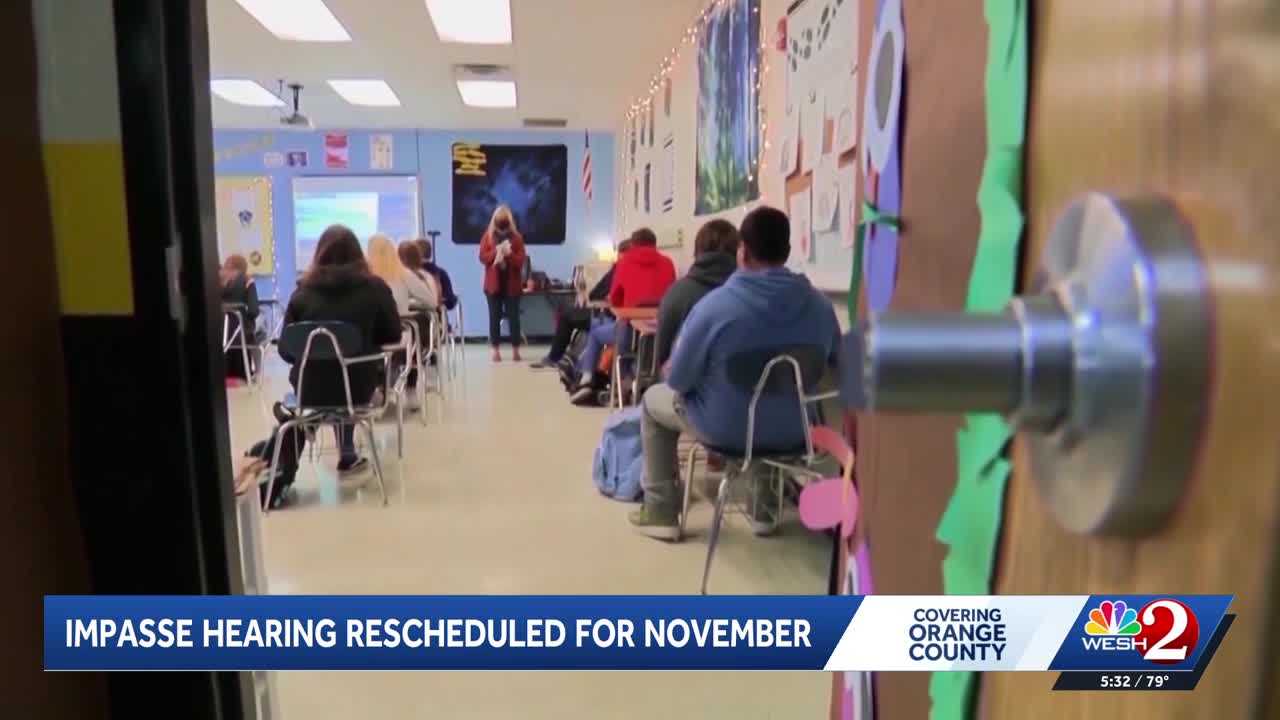 Orange County Public Schools suspends special impasse hearing — WESH 2 Orlando, Altamonte Springs Health news