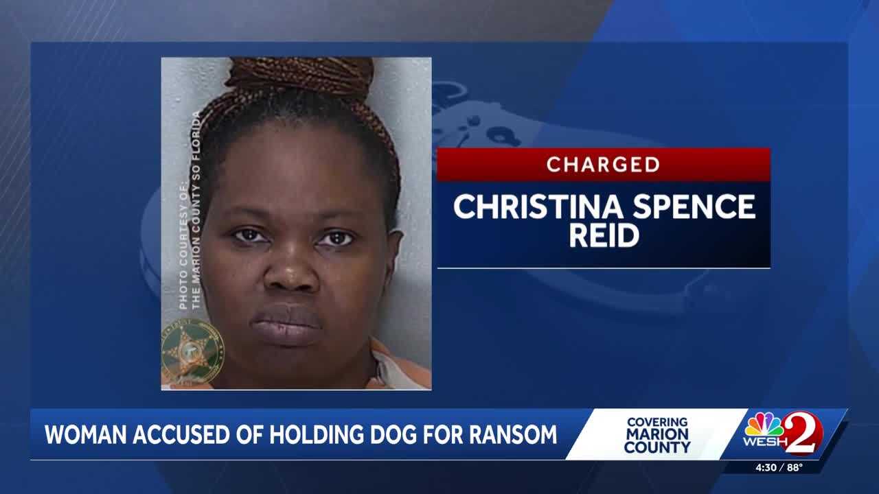 Woman accused of holding dog for ransom in Marion County — WESH 2 Orlando, Altamonte Springs Community news
