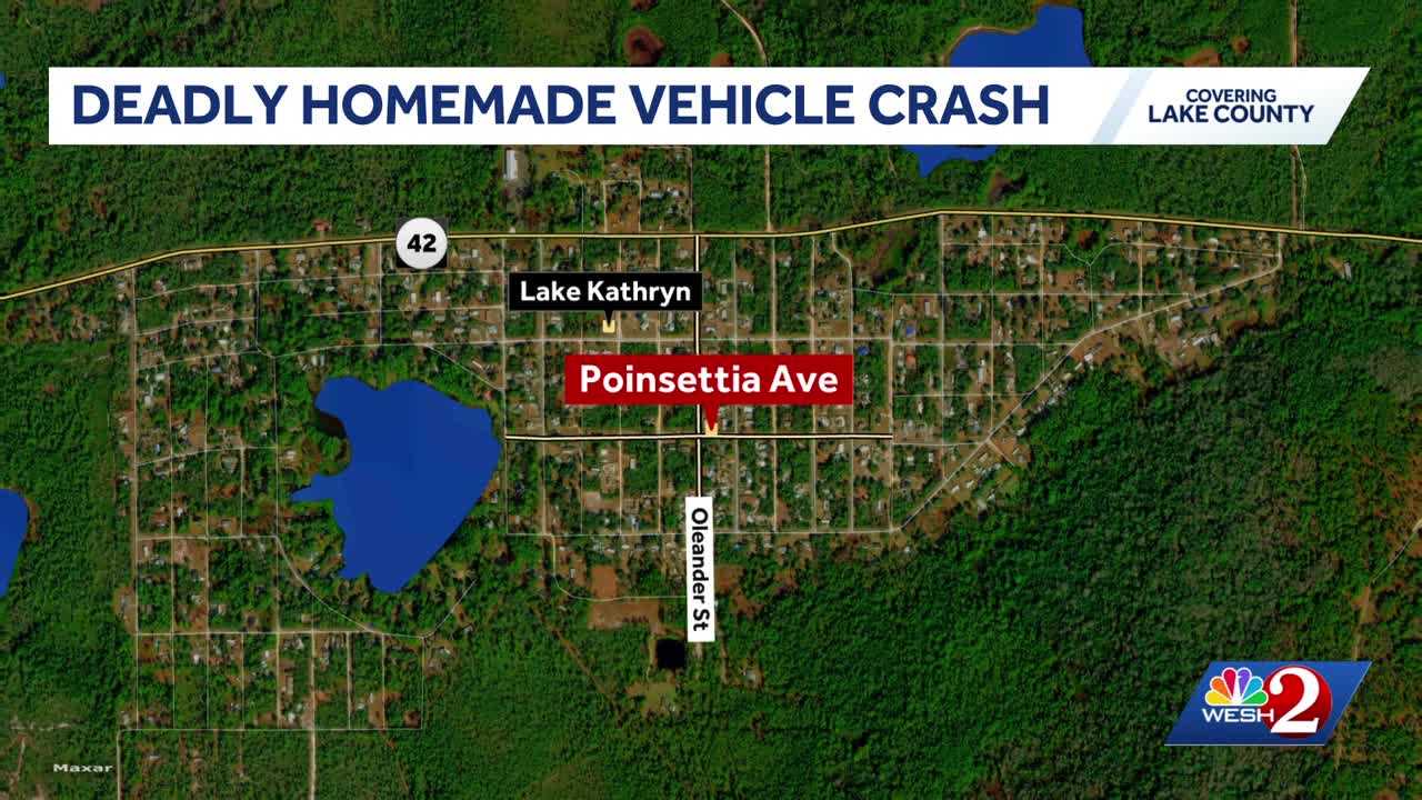 Man killed in Lake County crash involving homemade vehicle, troopers say — WESH 2 Local Orlando, Altamonte Springs Community news