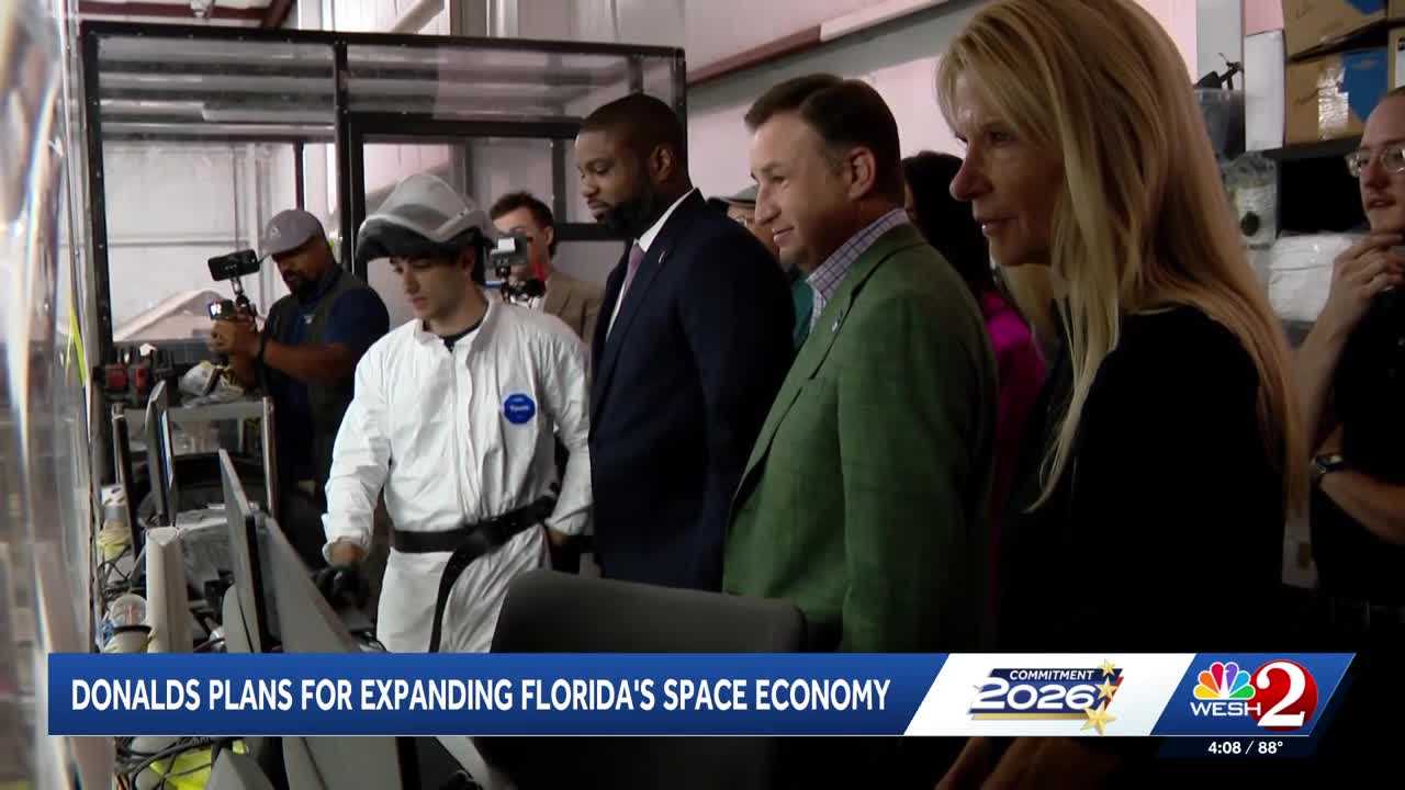 Byron Donalds lays out plans to expand Florida's space economy if elected governor — WESH 2 Orlando, Altamonte Springs Community news