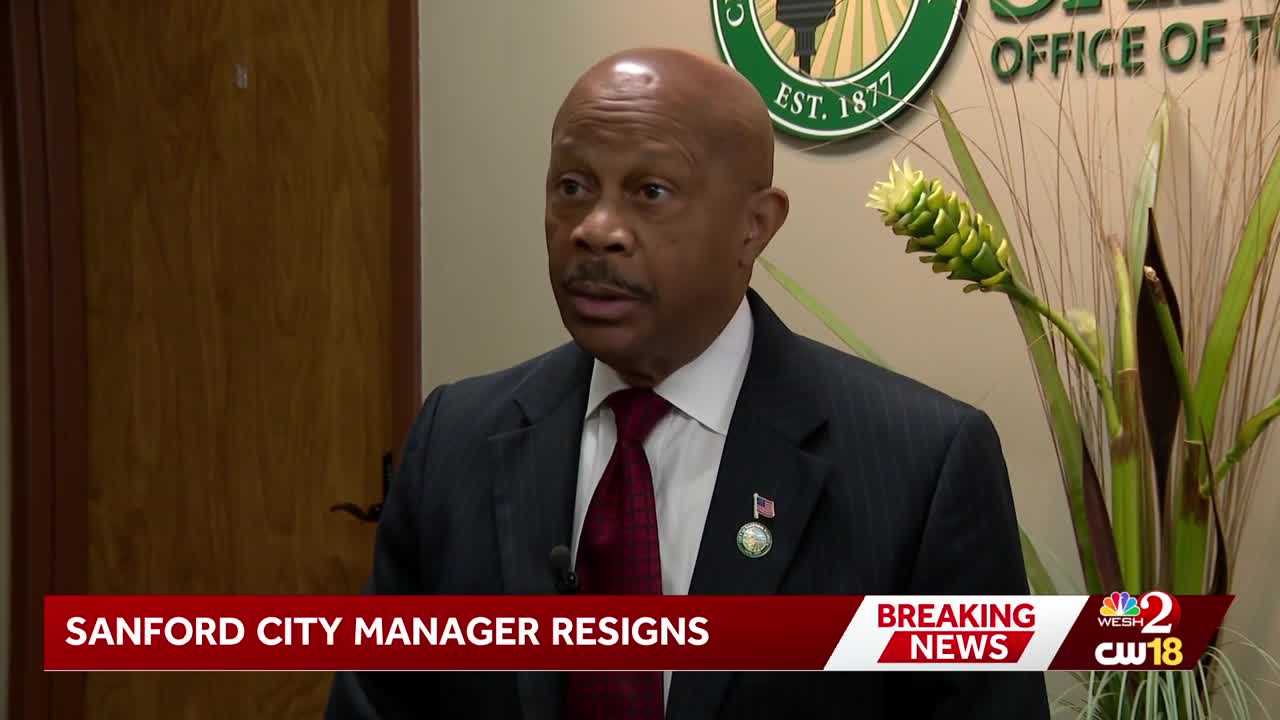 Sanford city manager resigns after more than a decade of service — WESH 2 Orlando, Altamonte Springs Community news