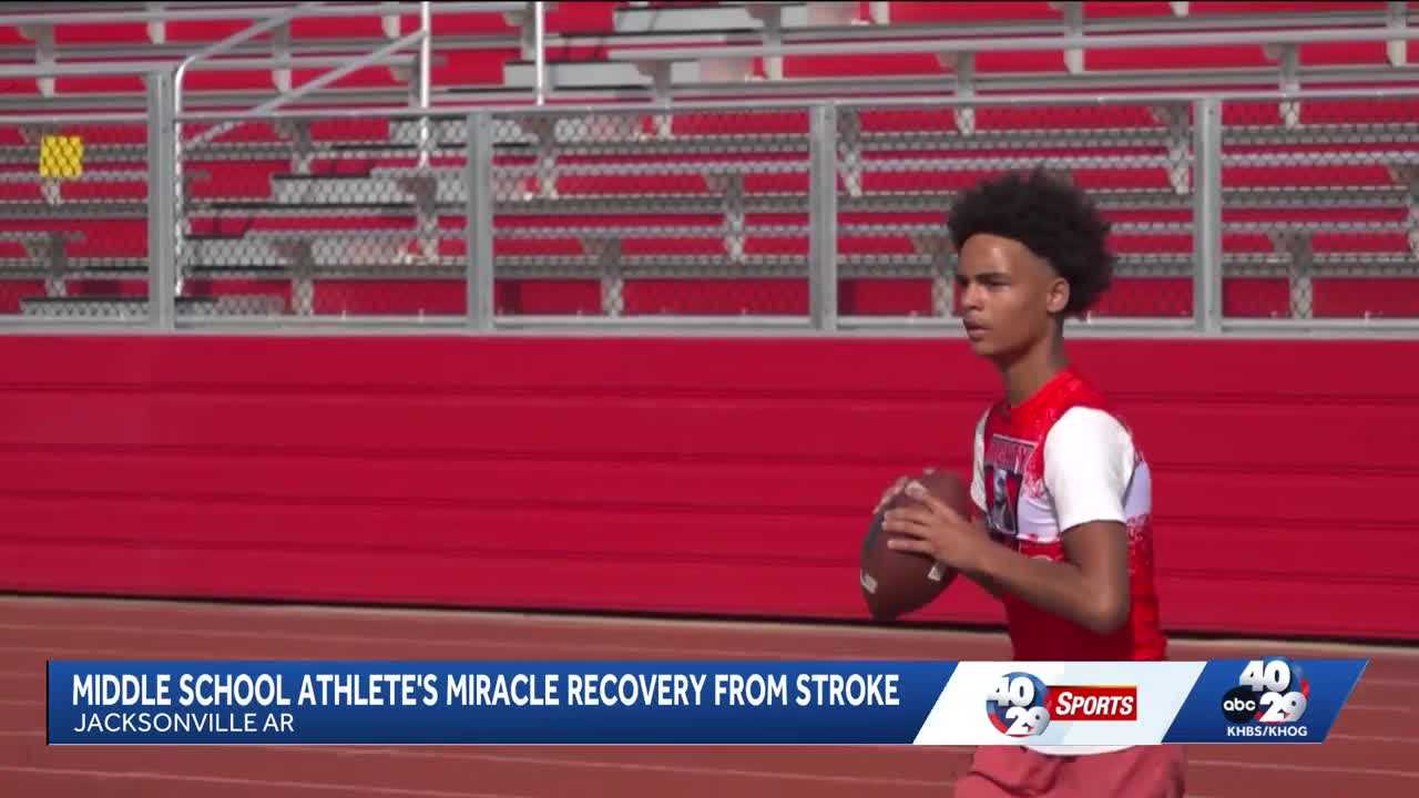 12-year-old football player recovering after spinal cord stroke — WESH 2 Orlando, Altamonte Springs Sports news