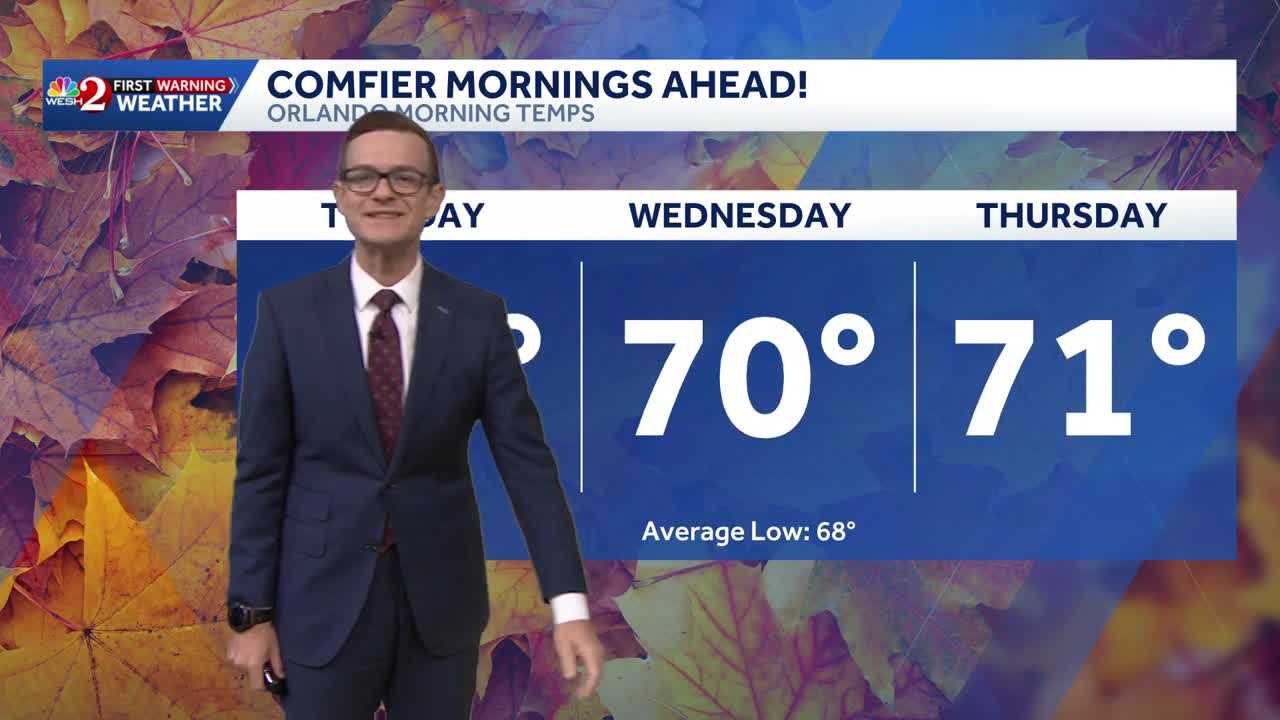 Cooler, less humid weather brings a taste of fall to Central Florida — WESH 2 Orlando, Altamonte Springs Community news