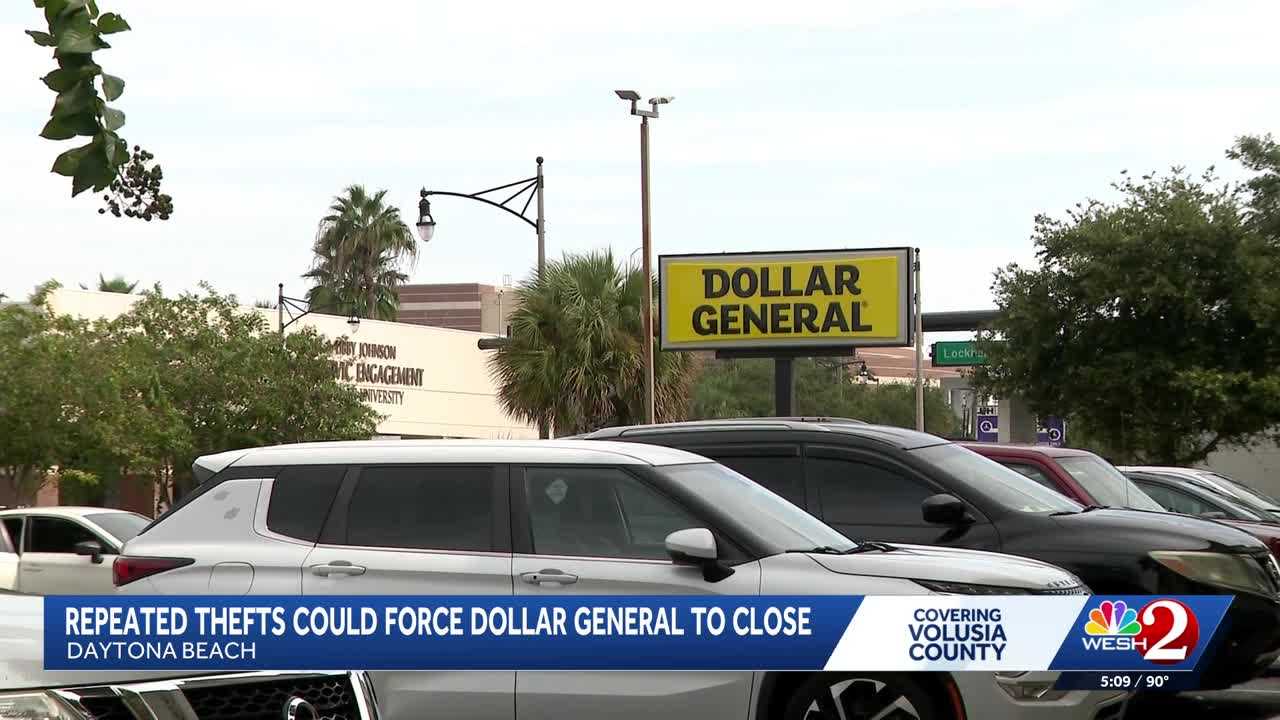 Theft losses put Daytona Beach Dollar General at risk of closing — WESH 2 Local Orlando, Altamonte Springs Business news