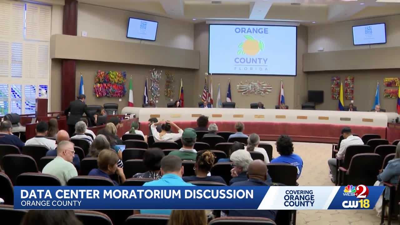 Orange County commissioners move forward with plan to put a pause on data centers — WESH 2 Orlando, Altamonte Springs Technology news