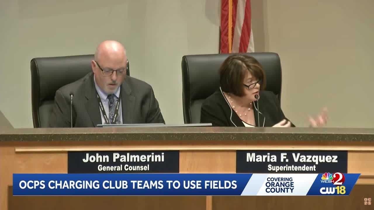 Orange County School Board discusses possible fees for club sports to use athletic facilities — WESH 2 Orlando, Altamonte Springs Schools news
