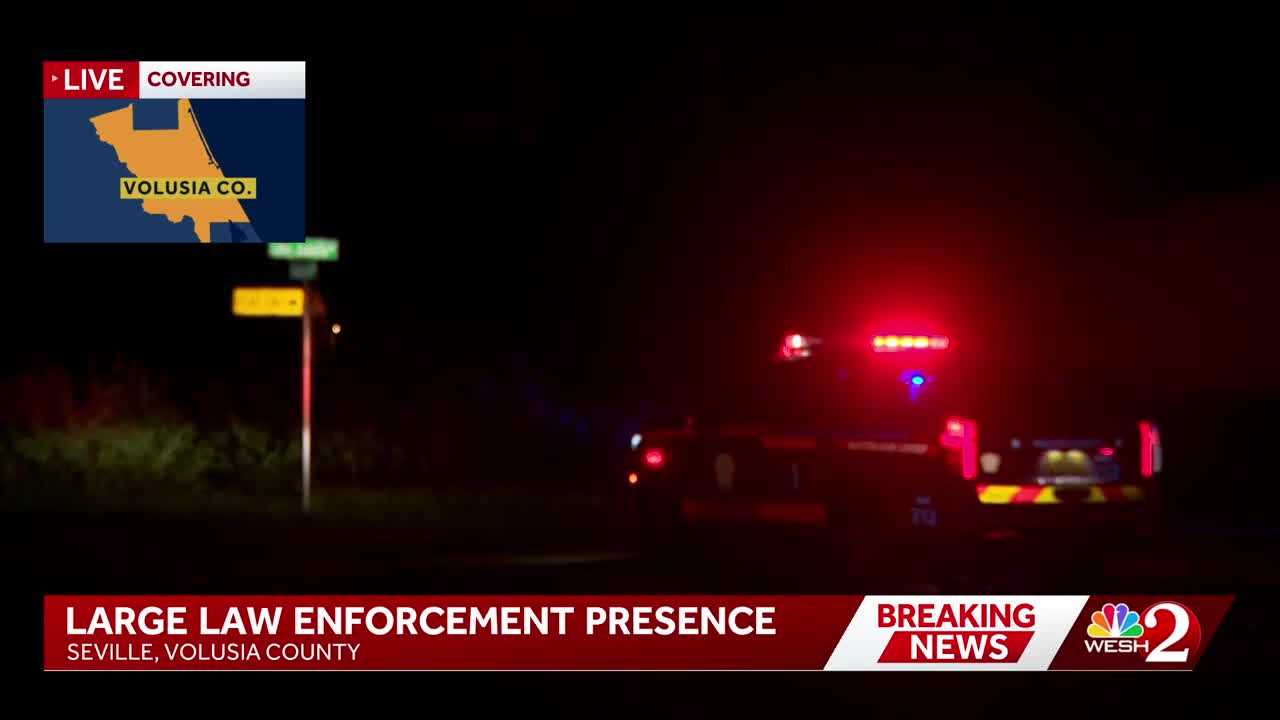 Large law enforcement presence unfolding in Volusia County — WESH 2 Orlando, Altamonte Springs Community news