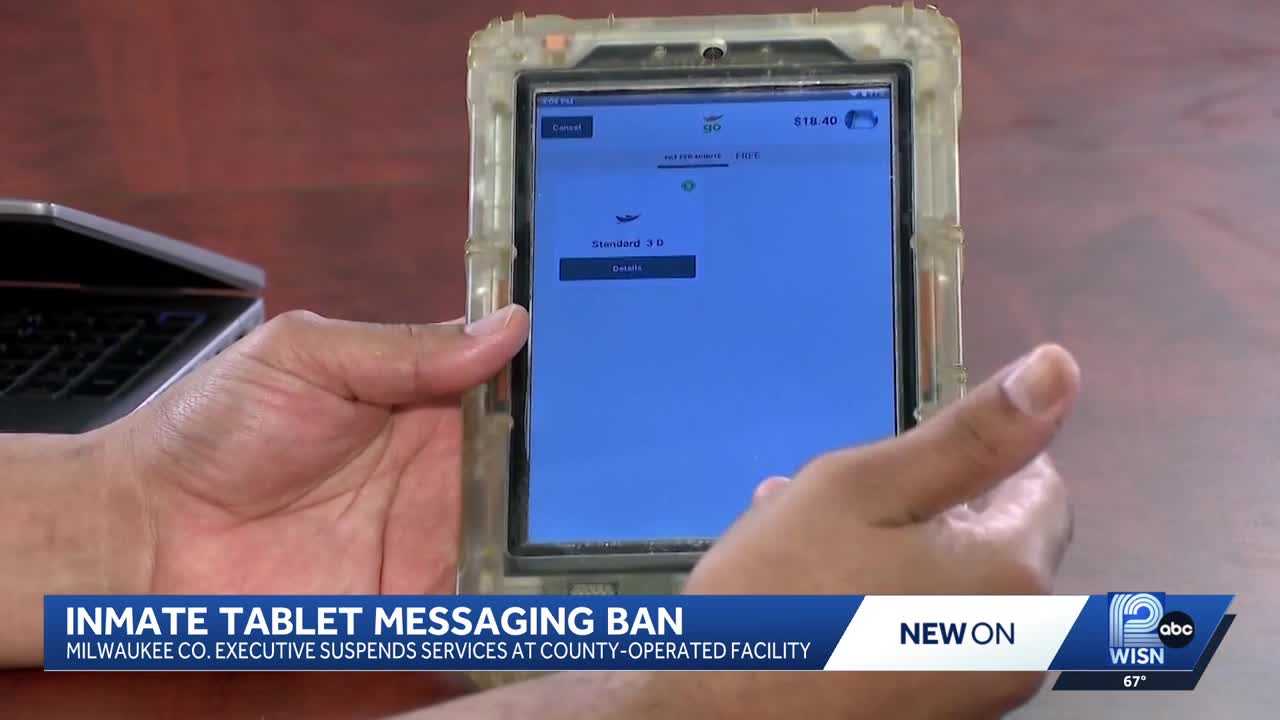 Milwaukee County Sheriff's Office suspends messaging feature on jail tablets — WISN 12 Milwaukee, Altamonte Springs Community news