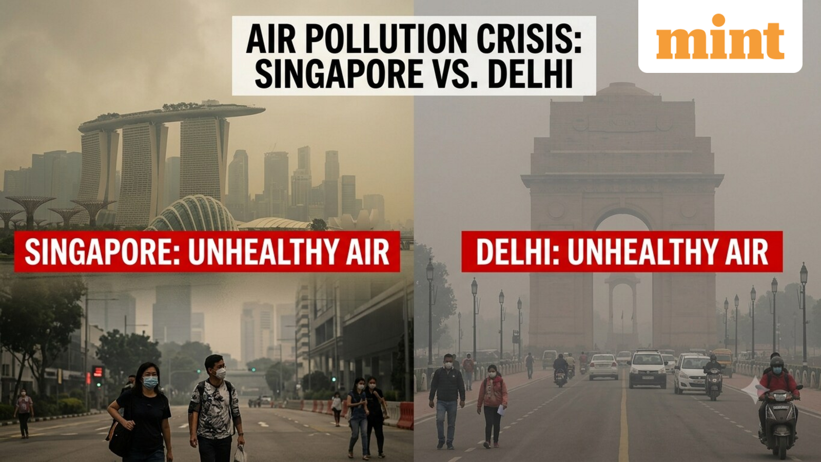 Delhi braces for GRAP curbs as AQI soars; Singapore battles wildfire haze. How do the two compare? — Mint India, Altamonte Springs Technology news