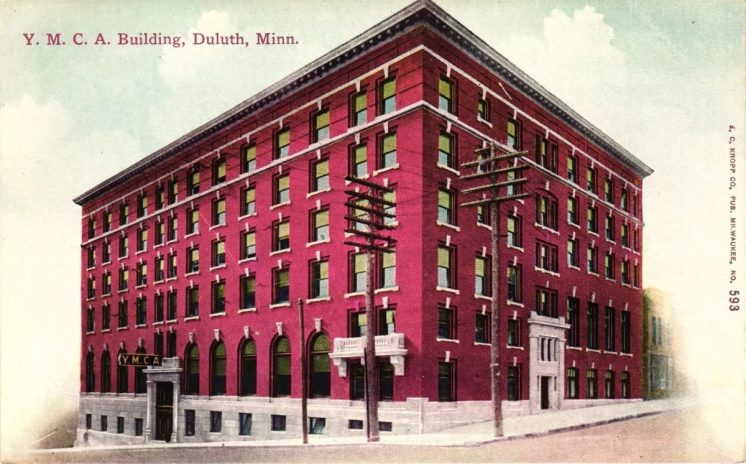 Postcards from the Duluth YMCA — Perfect Duluth Day — Gopher